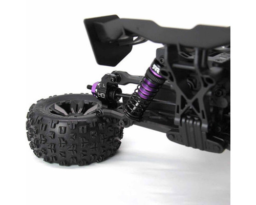 Hot Racing Arrma® Mini Kraton® CNC-Machined Aluminum Rear Hubs Black HRAAMN22M01