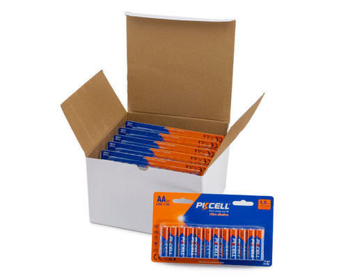 PKCell Ultra Alkaline AA Batteries 24 Pack Box 12 Long Lasting - PKE511348-BOX