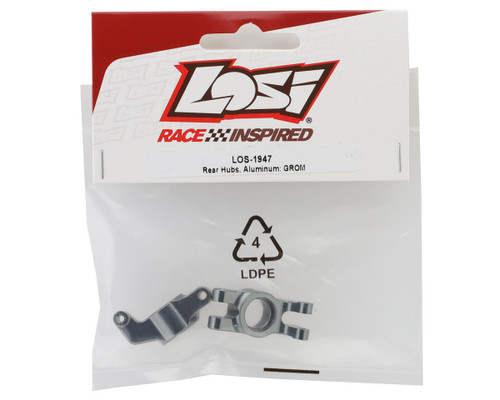Losi Aluminum Rear Hubs Gunmetal 2 Promoto-MX Motorcycle Upgrade Part - LOS-1947