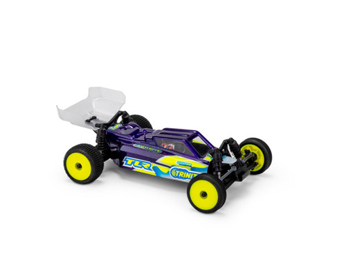 JConcepts Losi Micro-B F2 Clear Body with Wing JCO0674 1/24 Micro Buggy Upgrade