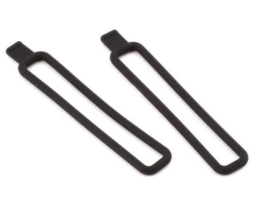 Losi Mini-B Battery Strap Elastomer 2 LOS211022 1/16 RC Buggy Hold Down Band Set