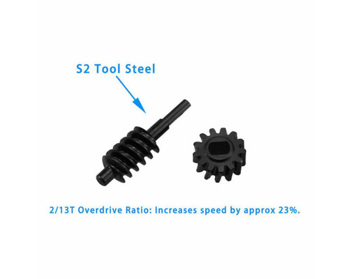 Hot Racing Axial SCX30 CNC-Machined Differential Overdrive Gears Set - SXTY9213