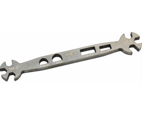 Hot Racing Stainless Steel Turnbuckle Wrench 5mm 5.5mm RC Car Tool HRASDTW5055
