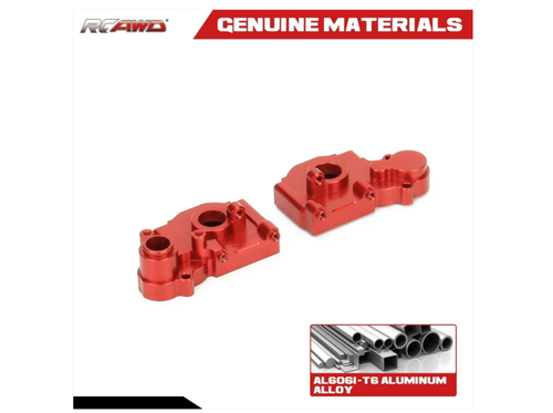 RCAWD Losi Mini-B Mini-T upgrades Alloy Transmission Case Housing  LOS212017 Red