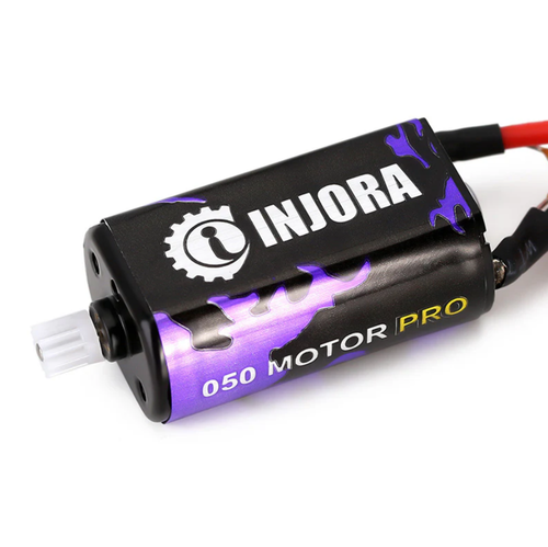INJORA 050 Brushed Motor for 1/24 Axial SCX24 With Mount Plate (INJINM07-050PRO)