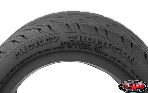 RC4WD Mickey Thompson 2.2" Sportsman S/R Street Tires Set 2 X2S3 Black RC4ZT0151