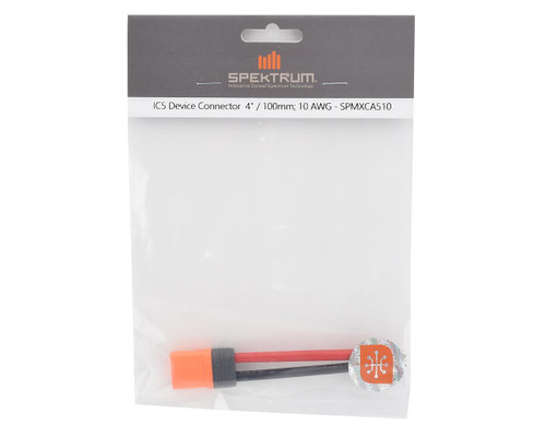 Spektrum RC IC5  Device Connector SPMXCA514 Smart Battery Plug 10AWG Wire Cable