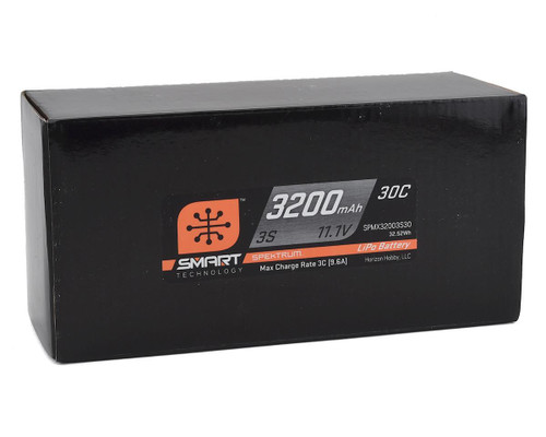 Spektrum RC 3S Smart LiPo Battery Pack IC3 Connector 11.1V/3200mAh SPMX32003S30
