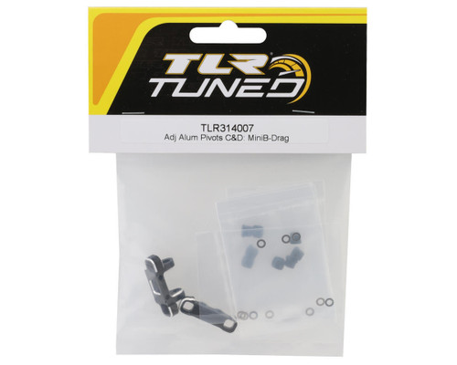 Team Losi Racing Mini-B Aluminum Camber Blocks & Adjustable Pivot Set TLR314007