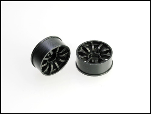 PN Racing Mini-Z 2WD Machine Cut 10 Spoke Front Wheel F1 White 210WF1 RC Car Rim
