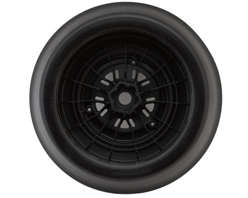 Traxxas Ribbed Front Pre-Mounted Tires Funco Wheels Black 2 Funco Sand Car 10971