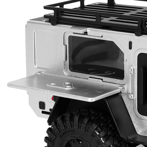 INJORA Off-Road Camping Trailer for 1/18 1/24 RC Crawlers TRX4M SCX24 DG-TC10SR
