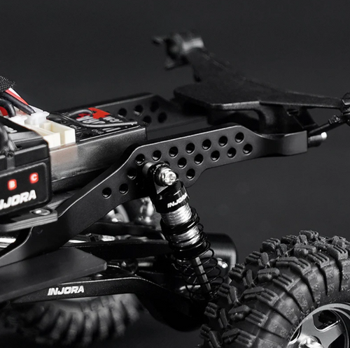 INJORA LCG Aluminum Chassis Kit W POM Rock Sliders for 1/30 SCX30 INJSCX30-18-19