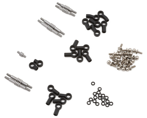 Injora Losi Micro-B/T Adjustable Stainless Steel Turnbuckle Links Set LOS-09