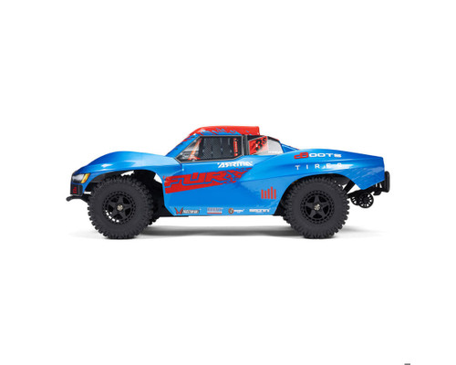 Arrma Fury 223S BLX 1/10 Brushless RTR 2WD Short Course Truck Blue (ARA3521T1)