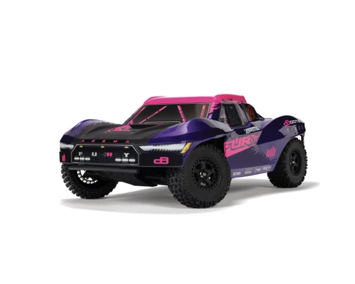 Arrma Fury 223S BLX 1/10 Brushless RTR 2WD Short Course Truck Purple (ARA3521T3)