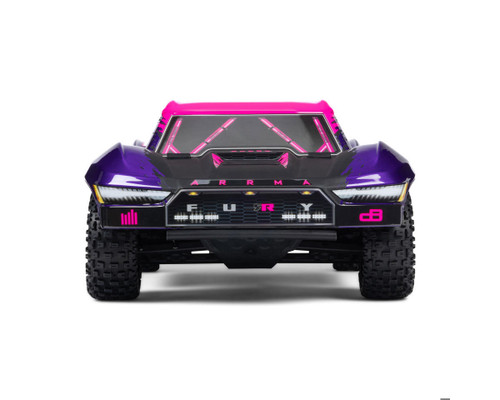 Arrma Fury 223S BLX 1/10 Brushless RTR 2WD Short Course Truck Purple (ARA3521T3)