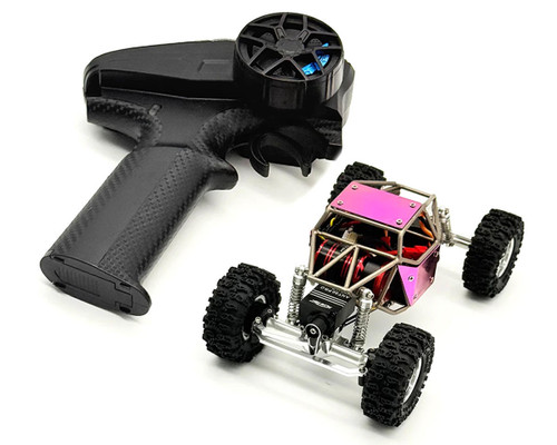 Furitek Titan Buggy ARTR 1/30 4WD Brushless Micro Rock Crawler Purple FTKFUR2771