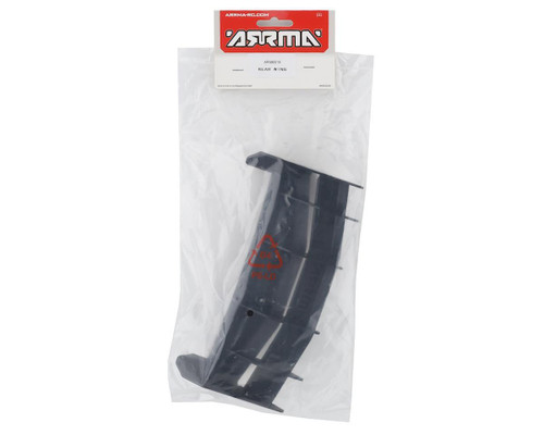 Arrma Rear Wing Black Replacement Spoiler for RC Car Truck Bashing - ARA480016