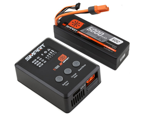 Spektrum RC Smart PowerStage Surface Bundle Smart LiPo Battery 5000mAh SPMX-1034