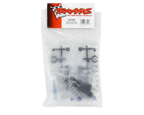 Traxxas Long Black Front Ultra Shocks with Springs 2 Slash Rustler 2WD - TRX3760
