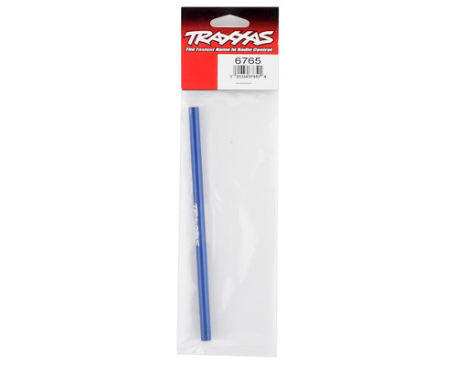 Traxxas 6765 Aluminum Center Driveshaft Blue for Rustler 4X4 - Genuine Upgrade