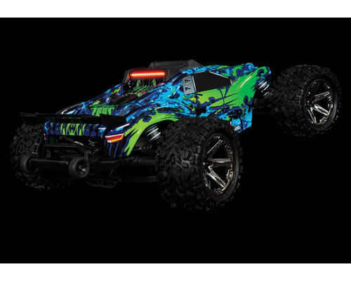 Traxxas Complete LED Light Set Rustler 4x4 Roof Bumper Lights Harness Kit - 6795