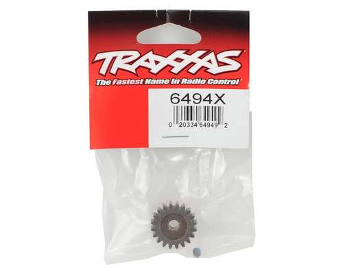 Traxxas 6494X 20-Tooth Pinion Gear (1.0 Mod) 5mm Bore - Hardened Steel Upgrade