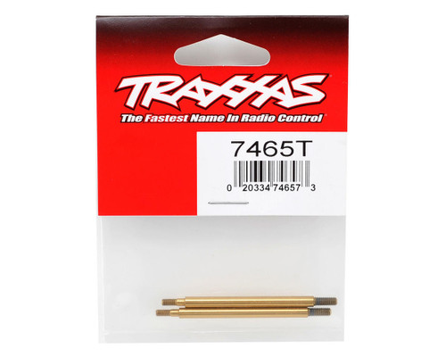 Traxxas GTR Shock Shafts XX-Long Ti-Nitride Gold Coated 7465T Rear Upgrade Set 2