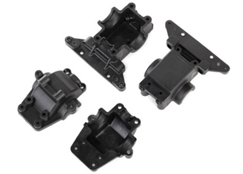 Traxxas LaTrax Bulkheads w/ Diff Housing Covers Front & Rear F&R 1/18 Scale 7530