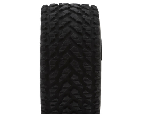 Traxxas White Rear Mini Rally Pre-Mounted Soft Tires Pair TRX10873-WHT 12mm Hex