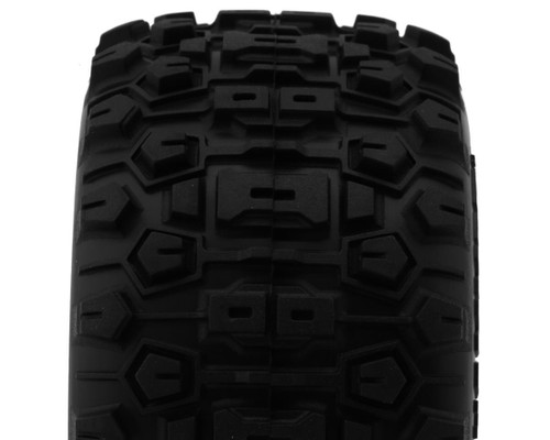 Traxxas Mini Maxx® Sledgehammer Rear Pre-Mounted Tires Charcoal Gray 10770-GRAY