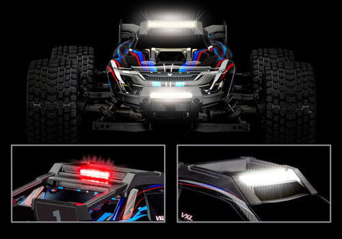 Traxxas Mini XRT LED Light Kit Fits 10715 Bodies Front Rear TRX10785X RC Upgrade