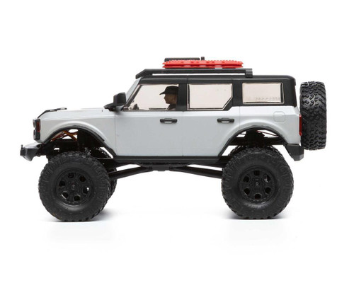 Axial 2021 Ford Bronco Hard Body 1/24 4WD RTR Scale Mini Crawler Gray AXI00006T2