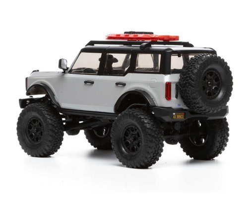 Axial 2021 Ford Bronco Hard Body 1/24 4WD RTR Scale Mini Crawler Gray AXI00006T2