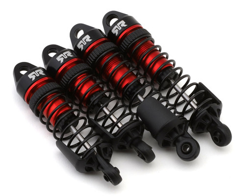 ARRMA Mini Kraton 3S Assembled Shock Set Red 4-Pack Front Rear Damper (ARA-2670)
