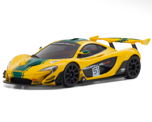 Kyosho MR-04 RWD Mini-Z Readyset w/McLaren P1 GTR Body Yellow/Green (KYO32375YG)