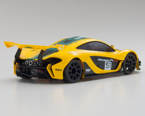 Kyosho MR-04 RWD Mini-Z Readyset w/McLaren P1 GTR Body Yellow/Green (KYO32375YG)