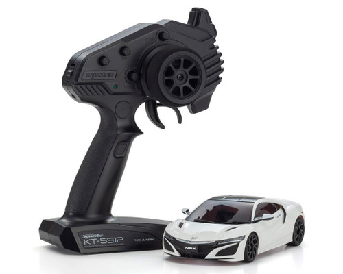 Kyosho MR-04 RWD Mini-Z Readyset w/Honda NSX 130R Body White w/KT-531P KYO32376W