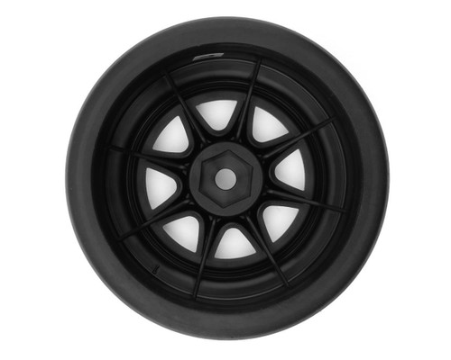 Traxxas Mini Rally Dual Profile 2.0/2.6" Pre-Mounted Slick Tire Hard TRX10876BLK