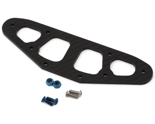 HackFab Losi Mini-B Late Model Conversion Front Carbon Kydex Bumper (HFB02004CK)