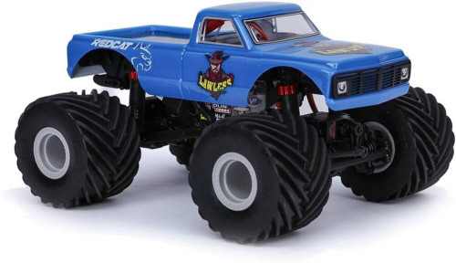 Redcat Racing MT-18 Monster Truck Blue Lawless Edition 1/18 RTR MT18BLUE RC Car