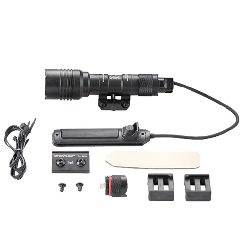 Streamlight 88058 ProTac Rail Mount 1 350-Lumen Gun Light, Black | 350 lumens; 12,000 candela peak beam; Picatinny and M-LOK compatible; IPX7 waterproof; impact-resistance tested