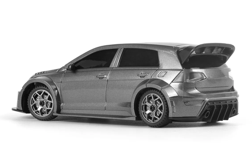 BlackZon Myte D 1/43 4WD Drift Car RTR Gray Metallic BZN548101 Micro RC Drifter