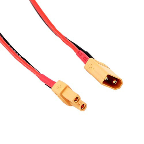 JST Male to XT30 Male/JST Female to XT30 Female Adapter 10cm 4" 20awg JSTTOXT30M