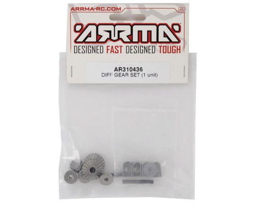 Arrma Differential Gear Set AR310436 RC Replacement Part Super Tough (ARAC4010)