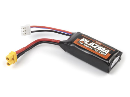 HPI Plazma 2S 600mAh 7.4V 10C LiPo Battery W/ XT30 Connector Original HPI160838