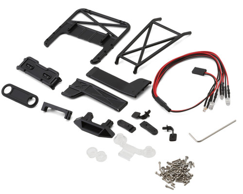 Injora IR40 Half Truck Hard Pre-Painted Body Set Traxxas TRX-4M Gray INJIR40-GL