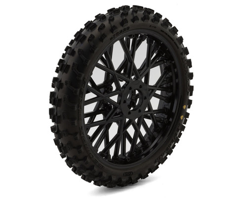 Pro-Line 1/4 Dunlop Geomax MX33 Motocross PreMounted Front Tire Black PRO1022910