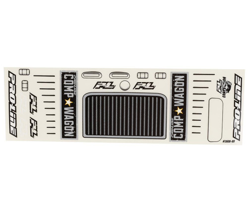 Pro-Line Comp Wagon High Performance Crawler Body Clear 12.3" Cab Only PRO360600
